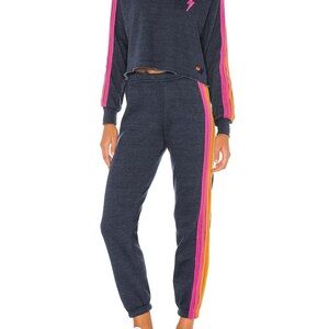 Aviator Nation Striped Sweatpants